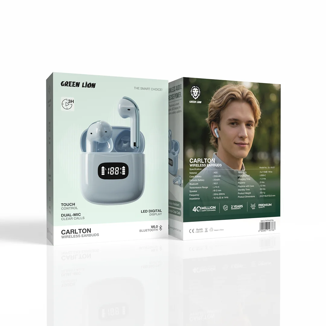 Green Lion Carlton Wireless Earbuds 5