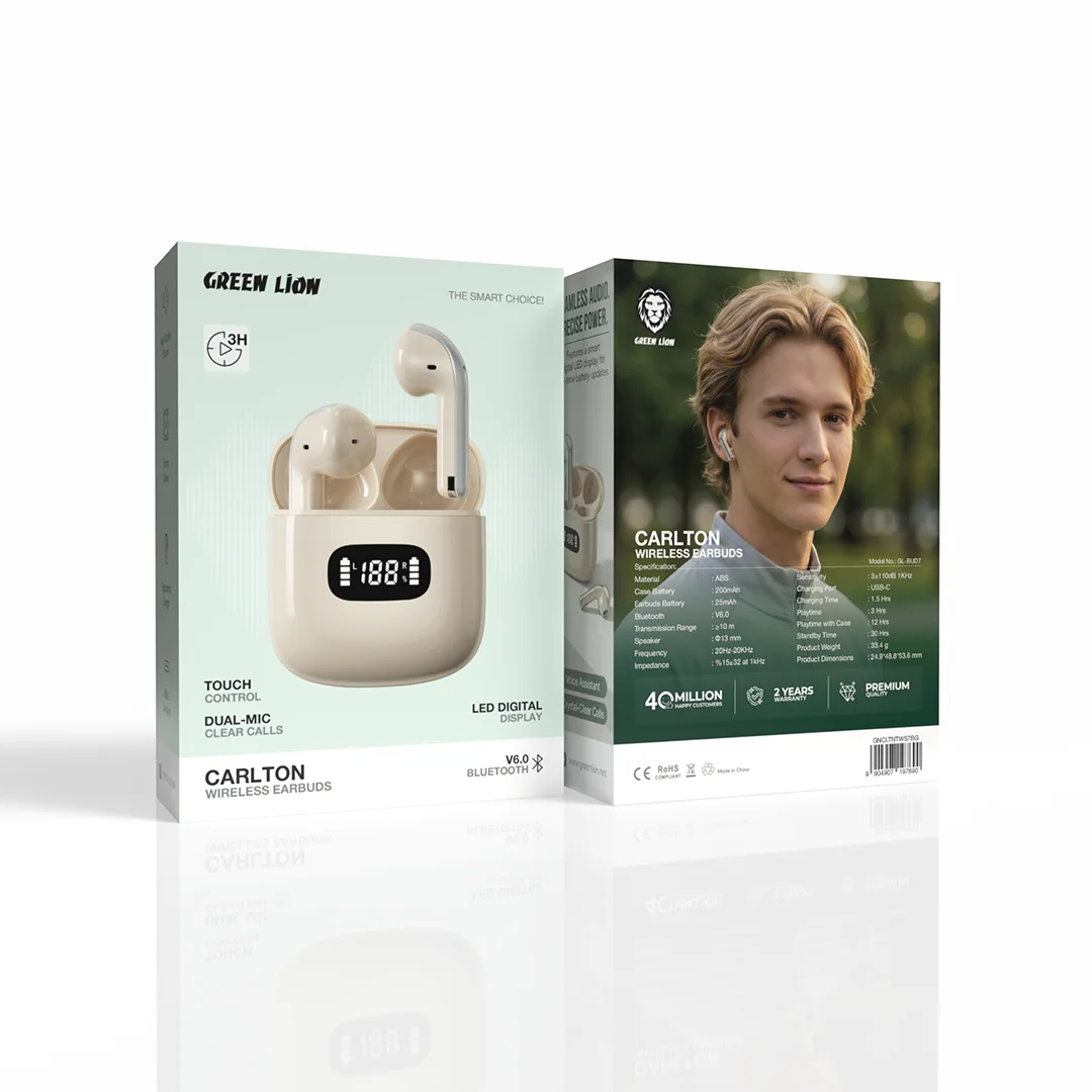 Green Lion Carlton Wireless Earbuds 7