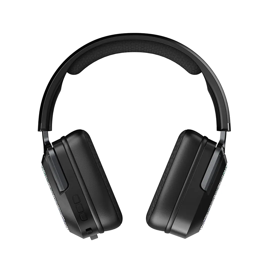 Green Lion Battle Wireless Gaming Headphones - Black 3