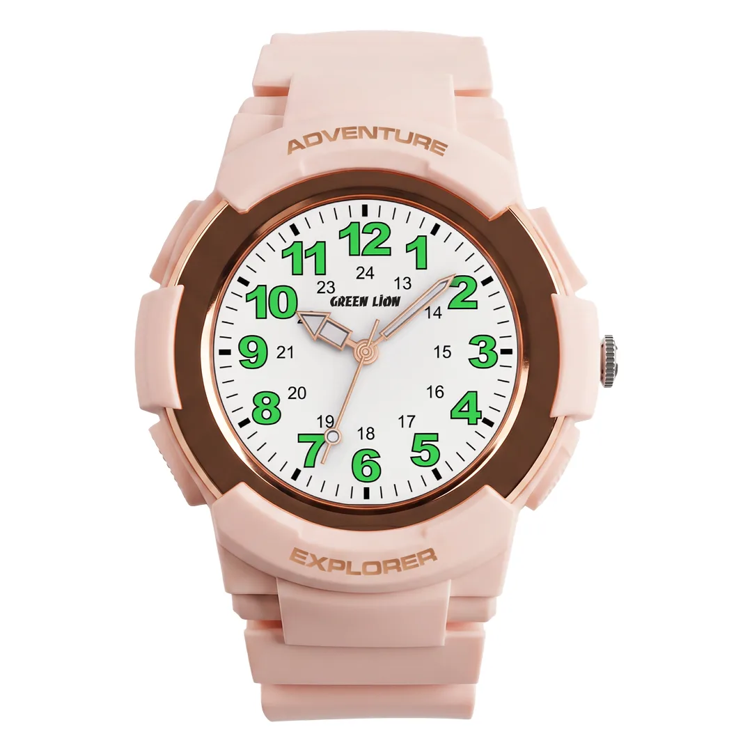 Green Lion Explorer Kids Analog Watch 4