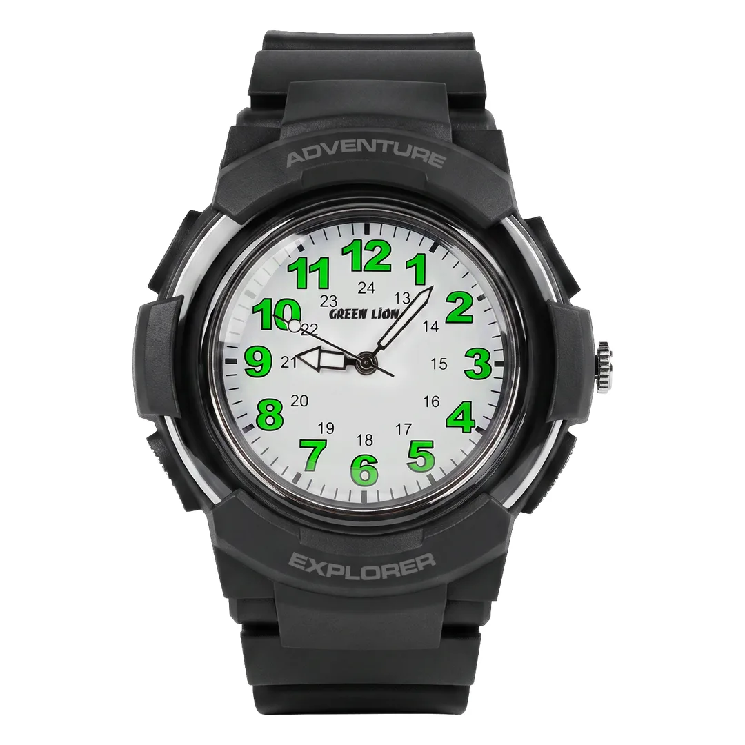 Green Lion Explorer Kids Analog Watch 6