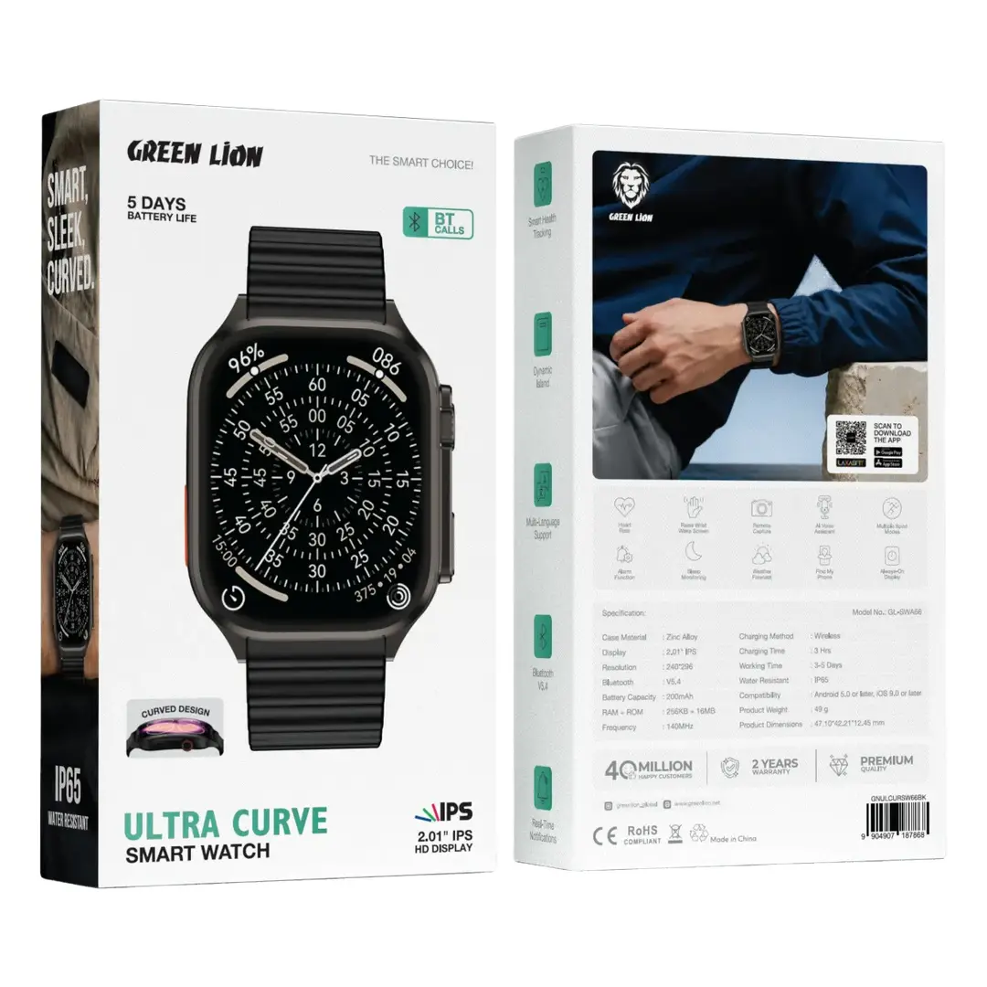 Green Lion Ultra Curve Smart Watch 5