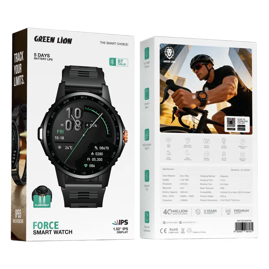Green Lion Force Smart Watch 3