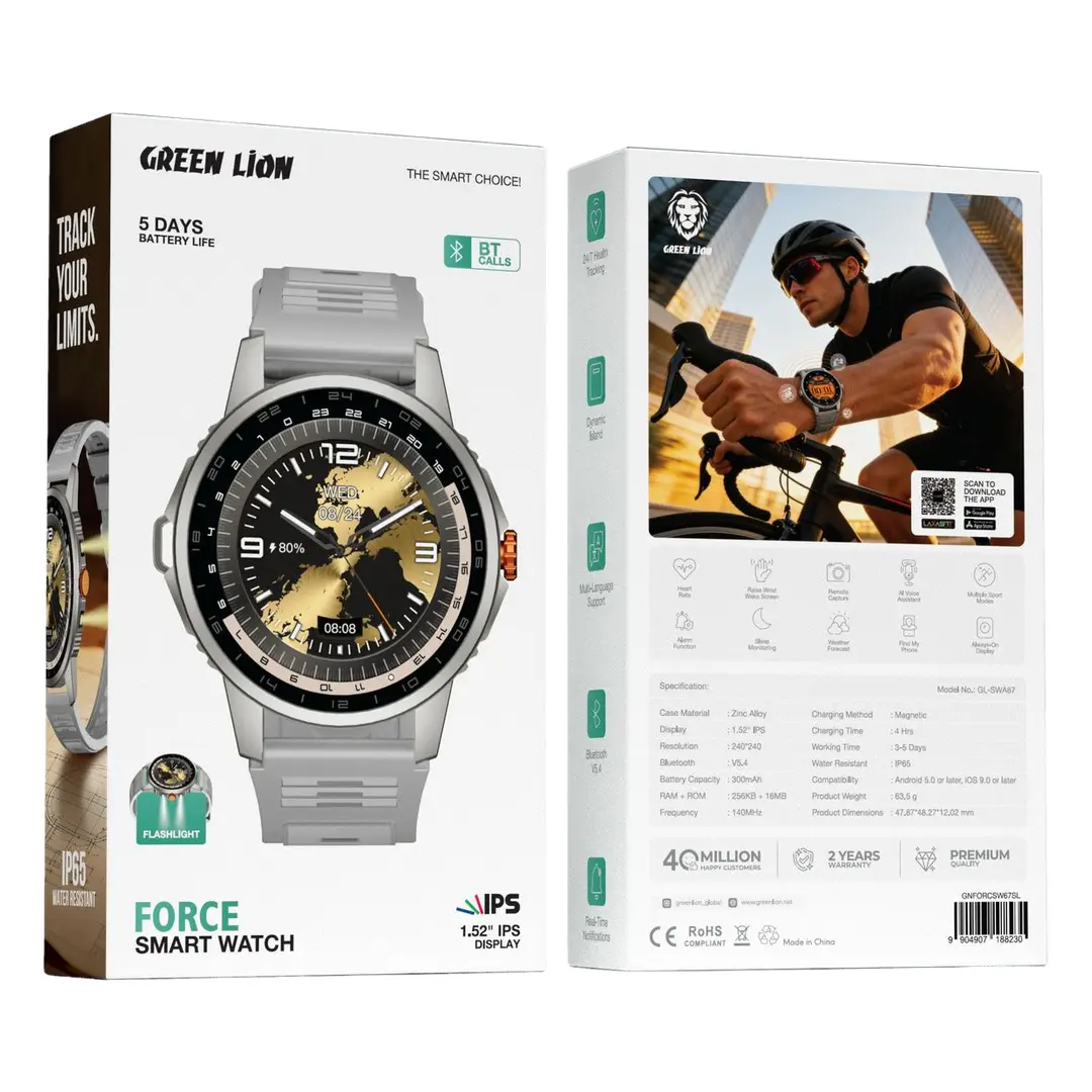 Green Lion Force Smart Watch 5
