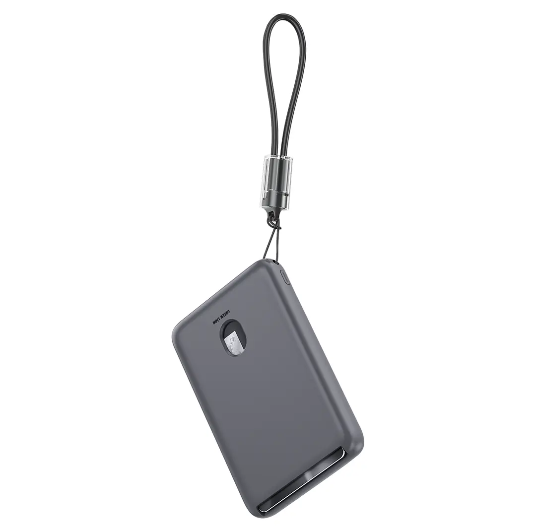 Green Lion Vetra 5000mAh Magnetic Power Bank - Gray 3