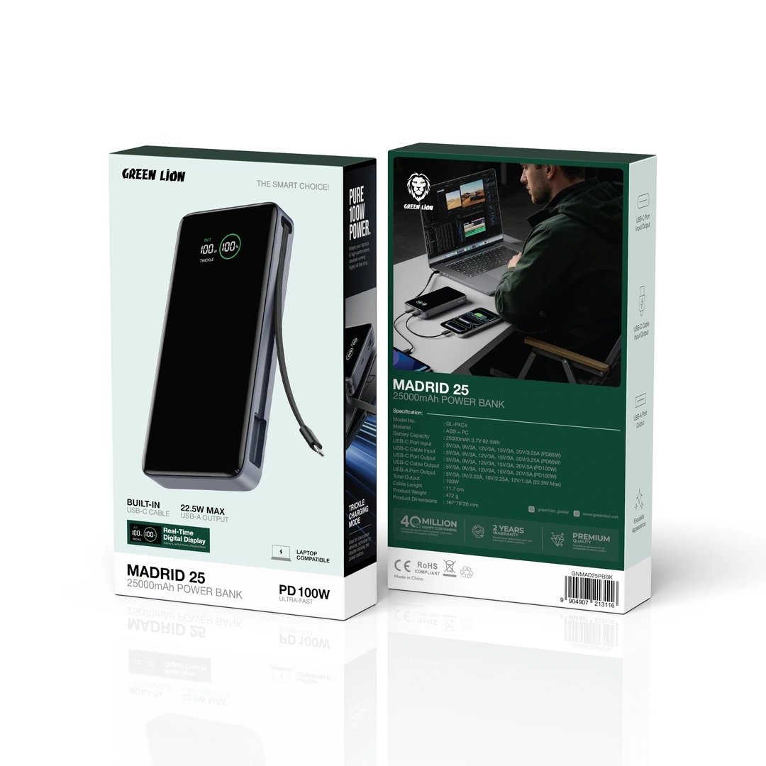 Green Lion Link Hub USB-C to Ethernet Adapter 1000Mbps - Grey 3