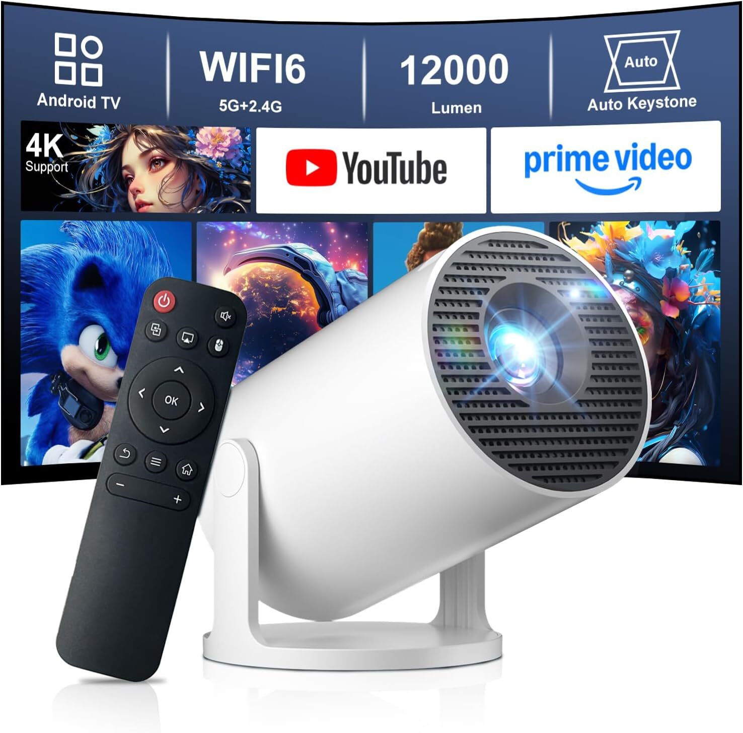 Mini Portable Smart Projector 2