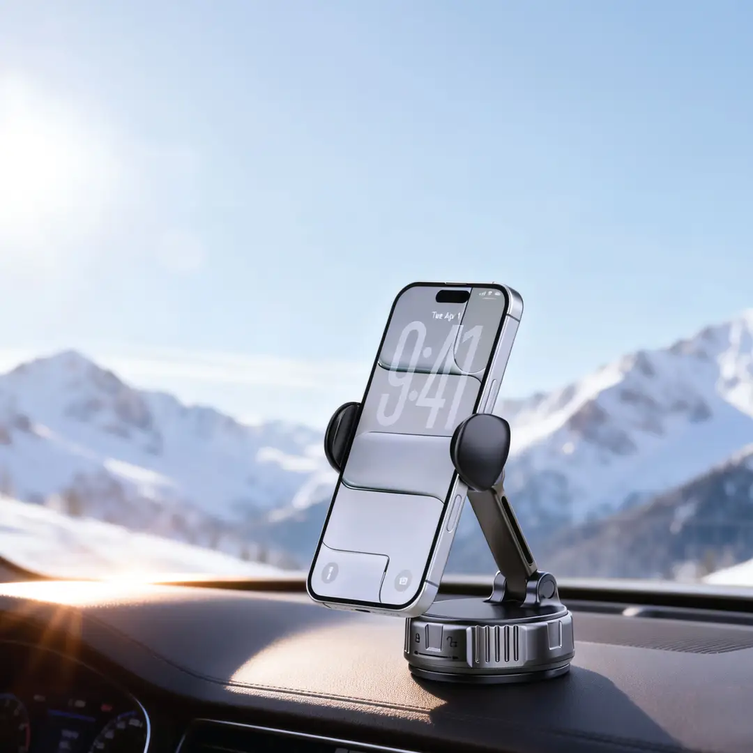 Green Lion GX-11 Suction Phone Mount - Black 2