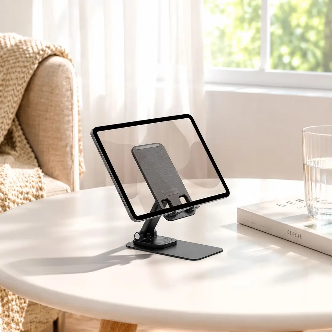 Green Lion Desk Stand Phone & Tablet Holder - Black 4