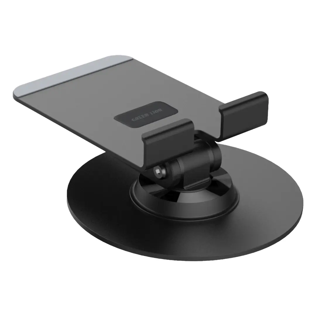Green Lion Foldable Stand Phone & Tablet Holder - Black 3