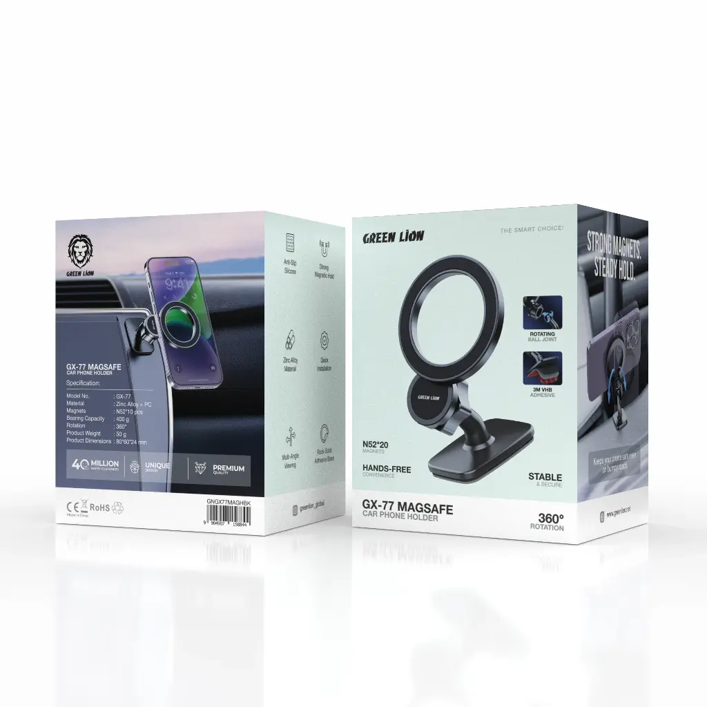 Green Lion GX-77 MagSafe Car Phone Holder 3
