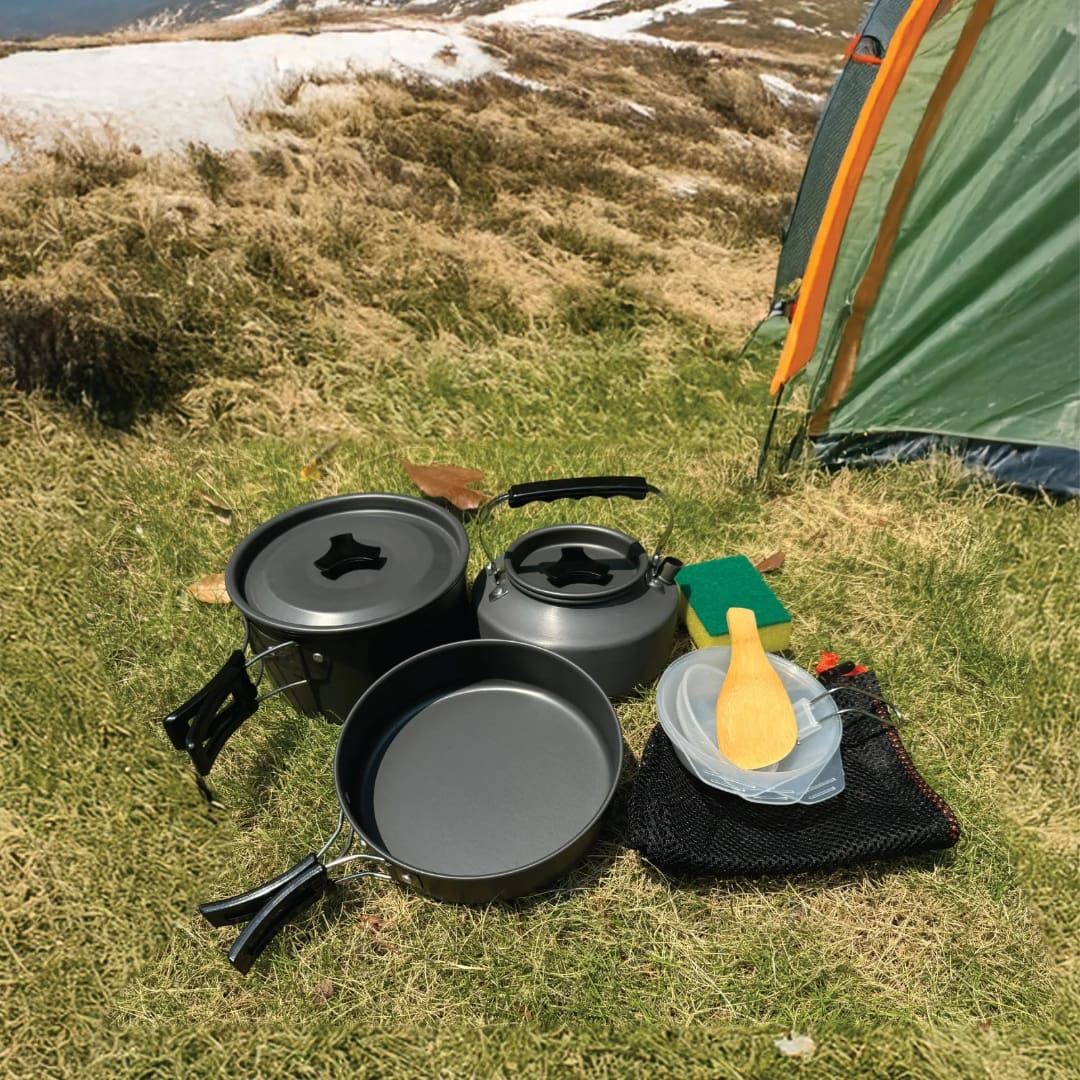 Green Lion 10 IN 1 Camping Cookware 5