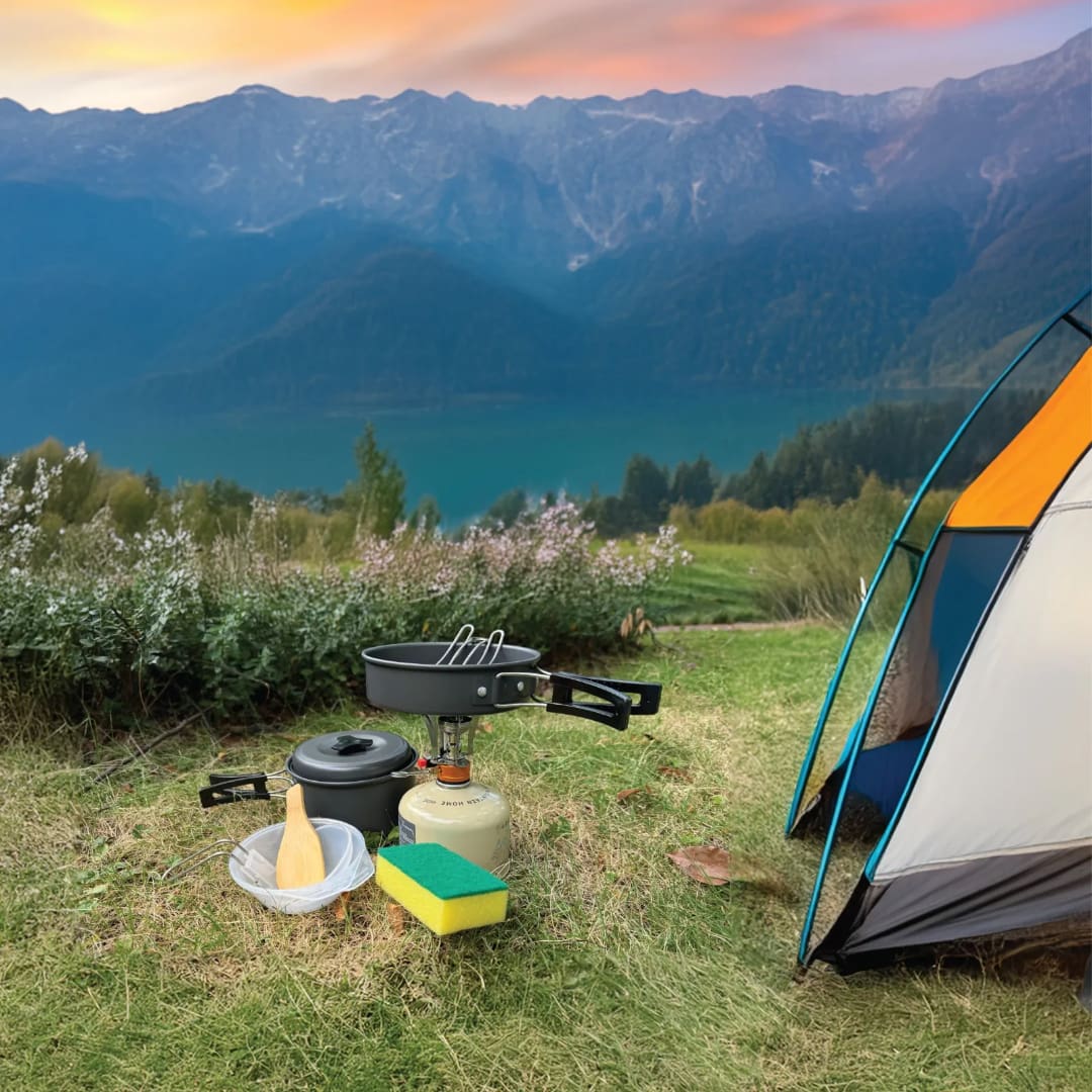 Green Lion 10 IN 1 Camping Cookware 6