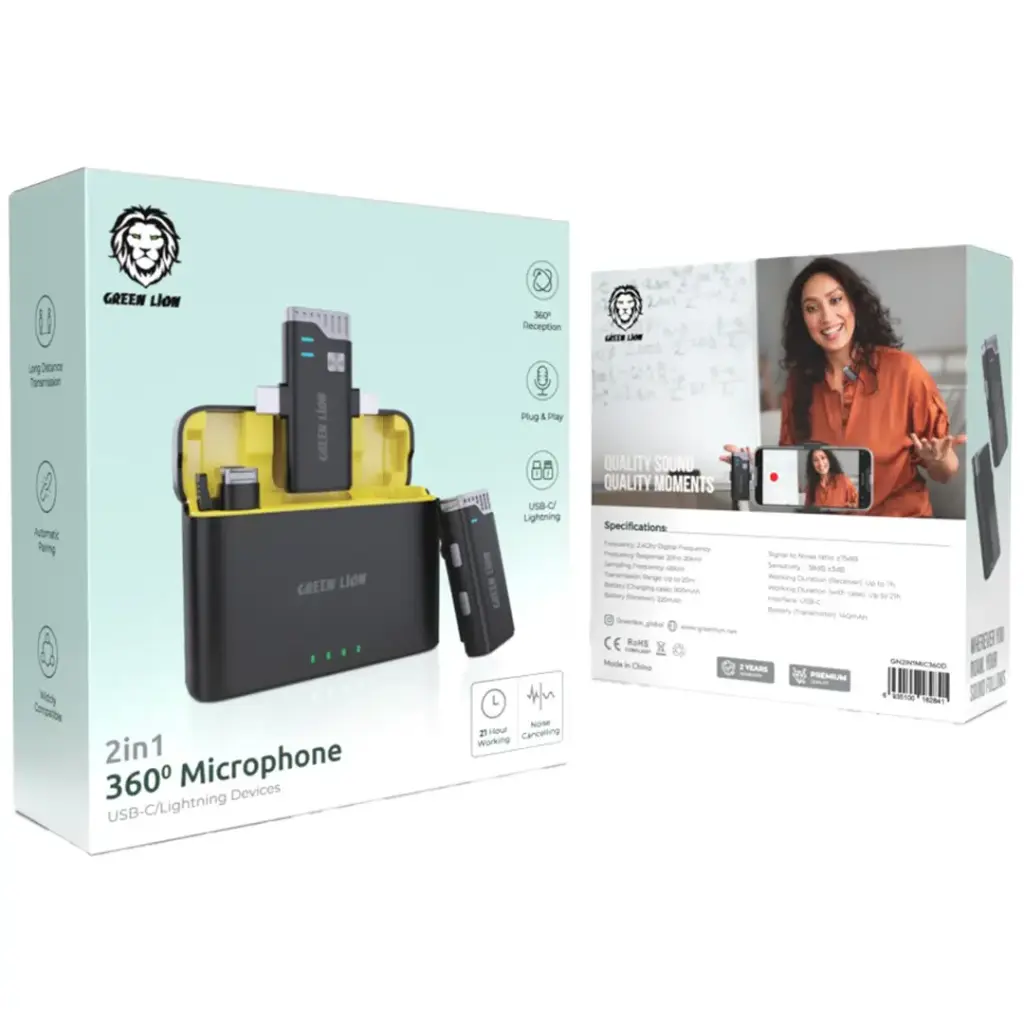 Green Lion 3 In 1 360° Microphone 2