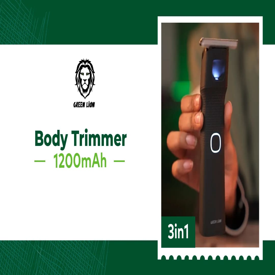 Green Lion 3 In 1 Body Trimmer 7