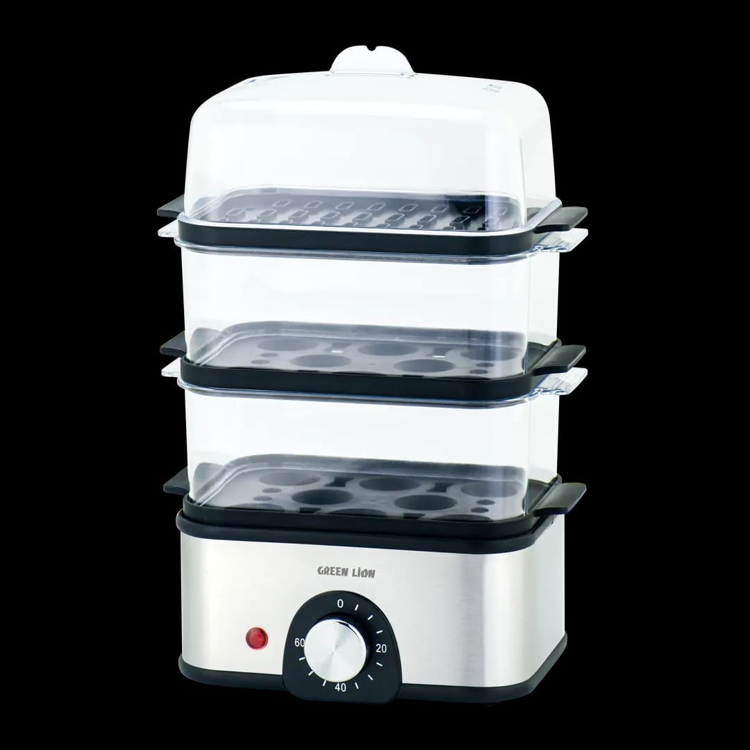 Green Lion 3-Tier Egg Cooker 500W 6