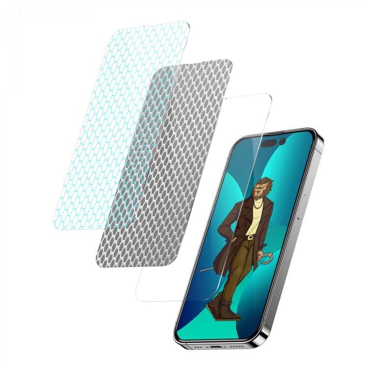 Green Lion 3D Curved Tempered Glass-Black 3