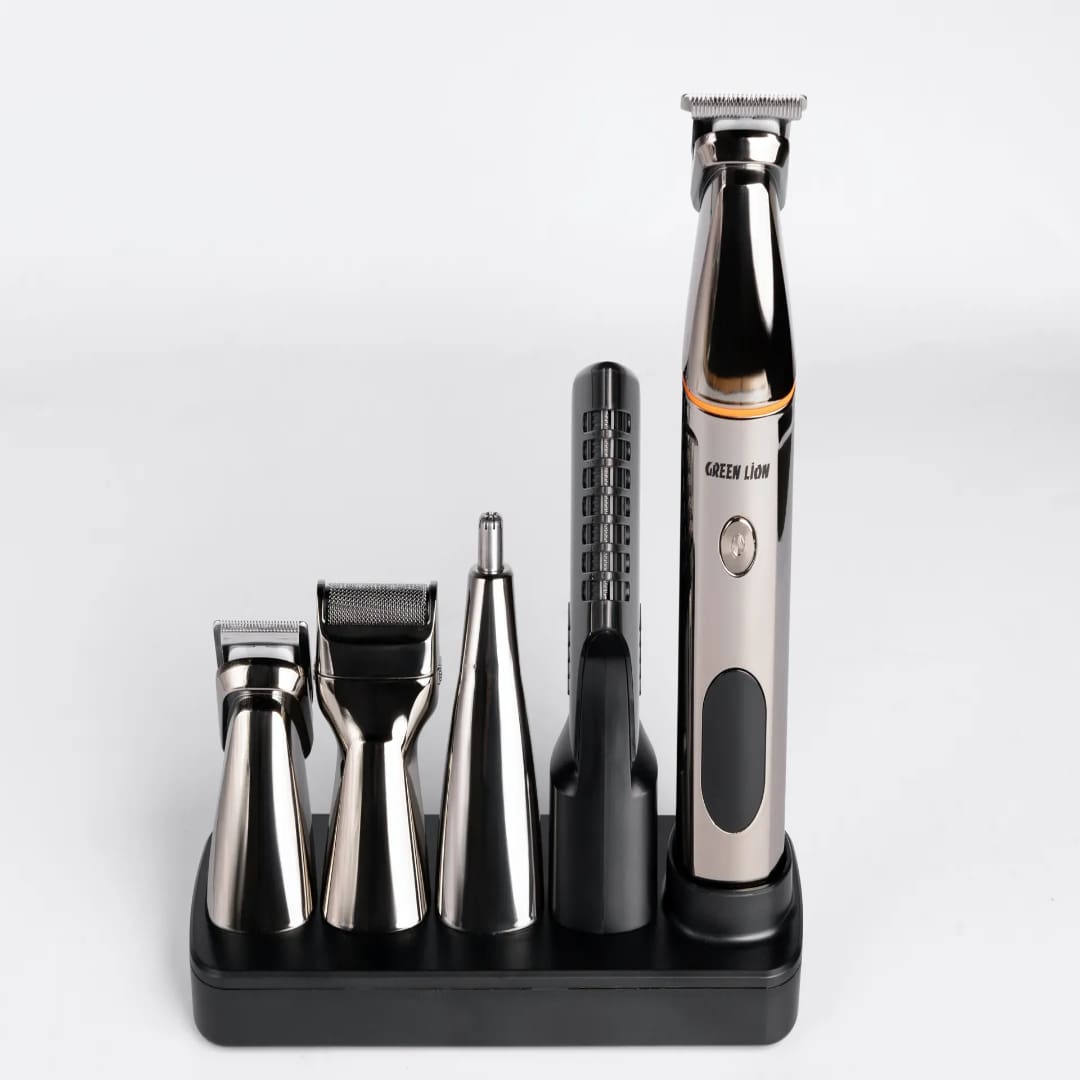 Green Lion 5 In 1 Multi-Function Hair Clipper Set 8