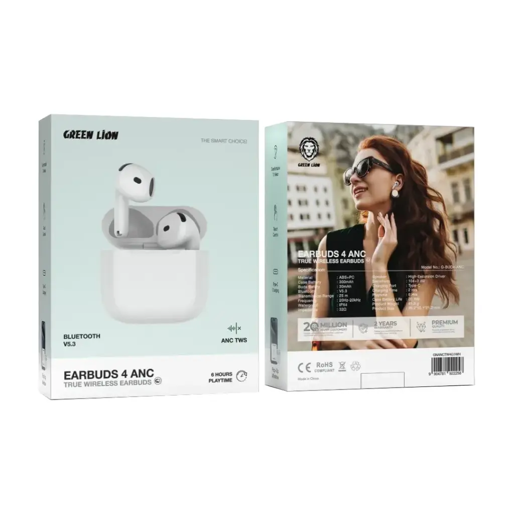 Green Lion ANC True Wireless Earbuds 4 2