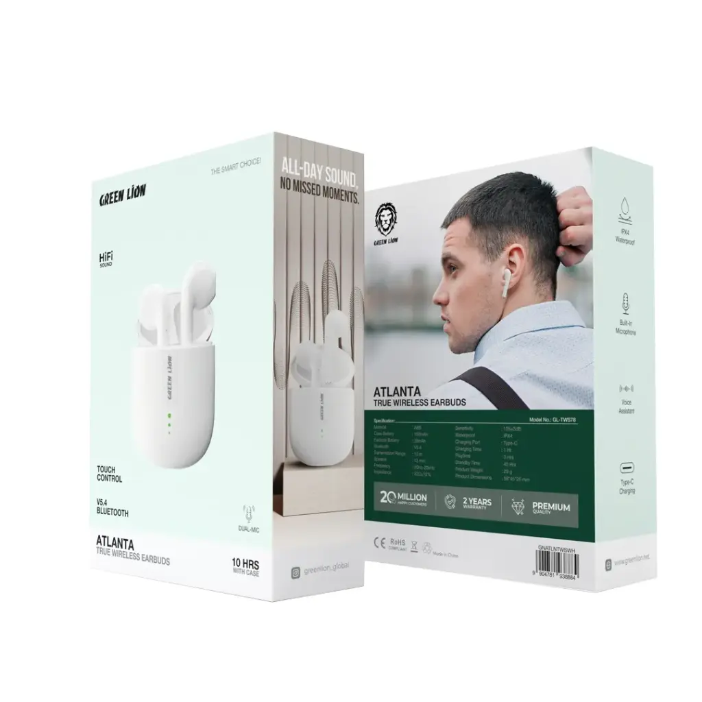 Green Lion Atlanta True Wireless Earbuds 2