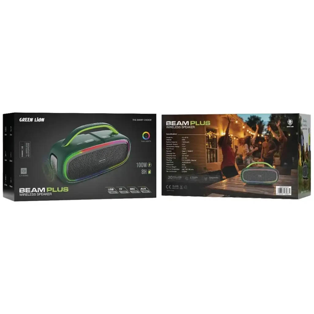 Green Lion Beam Plus Wireless Speaker 2