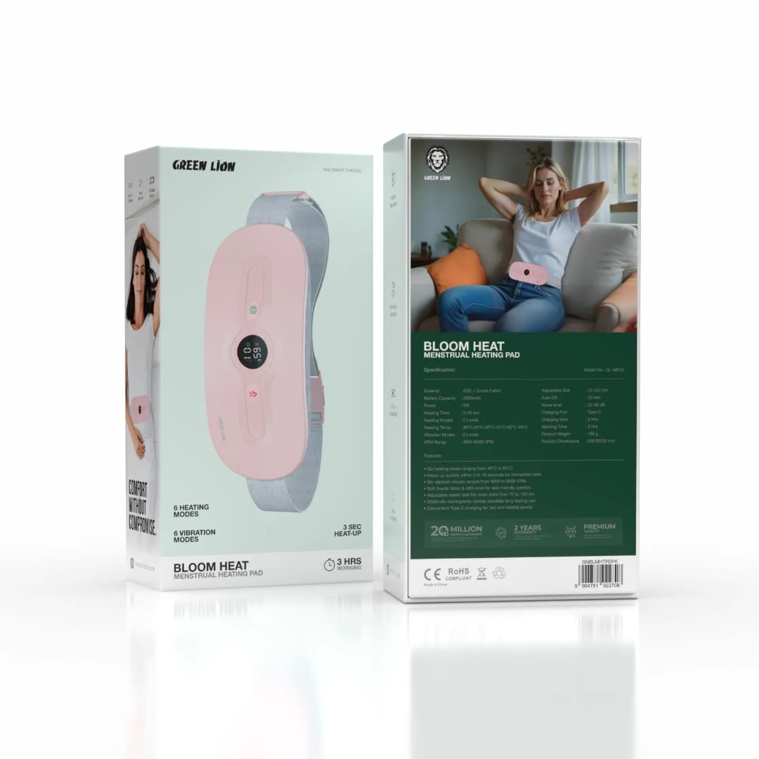 Green Lion Bloom Heat Menstrual Heating Pad 4