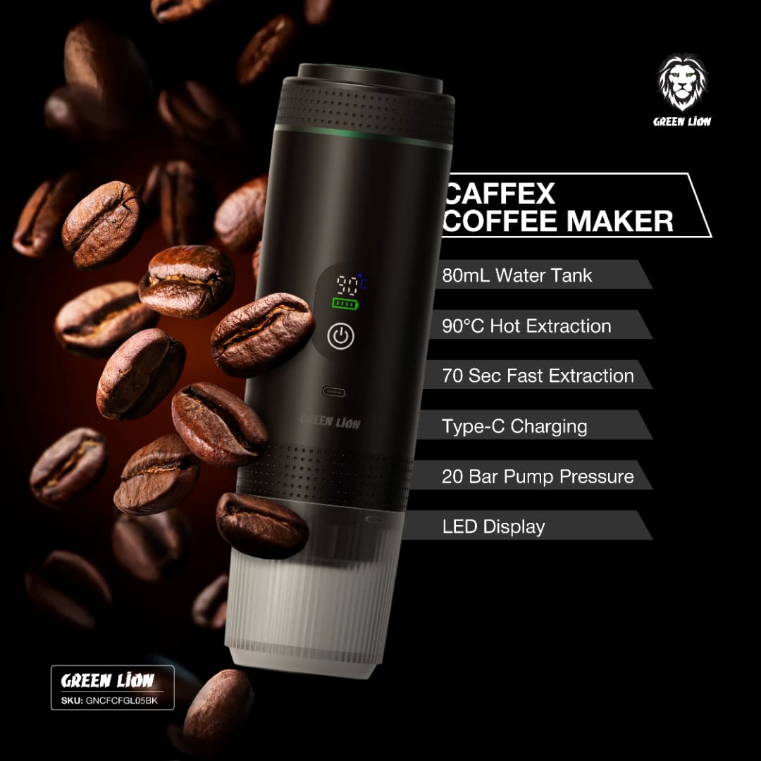 Green Lion CAFFEX Coffee Maker 72W 3