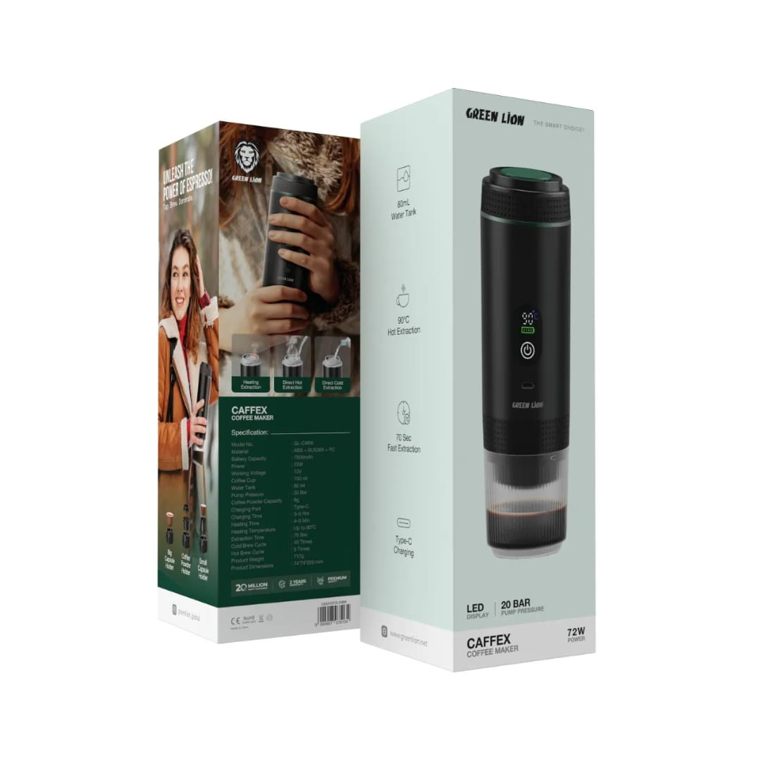 Green Lion CAFFEX Coffee Maker 72W 6