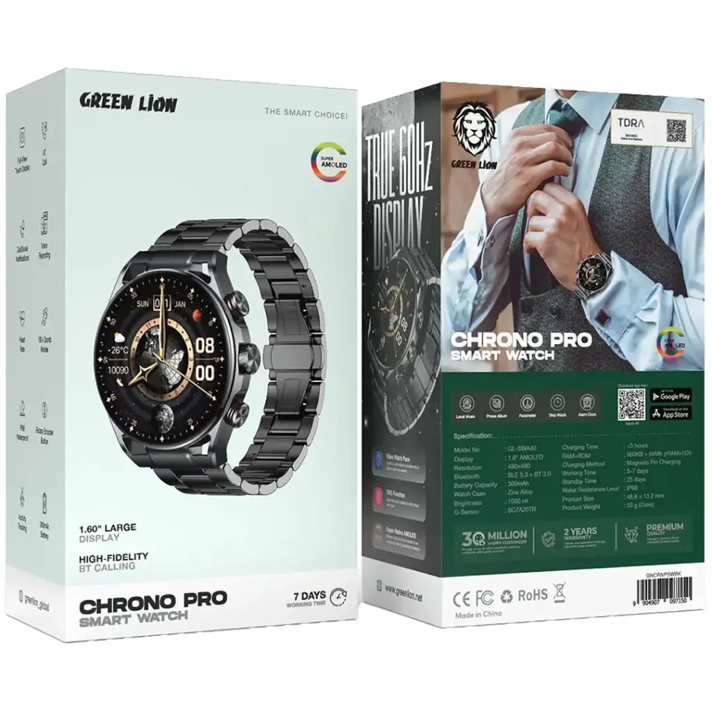 Green Lion Chrono Pro Smart Watch 2
