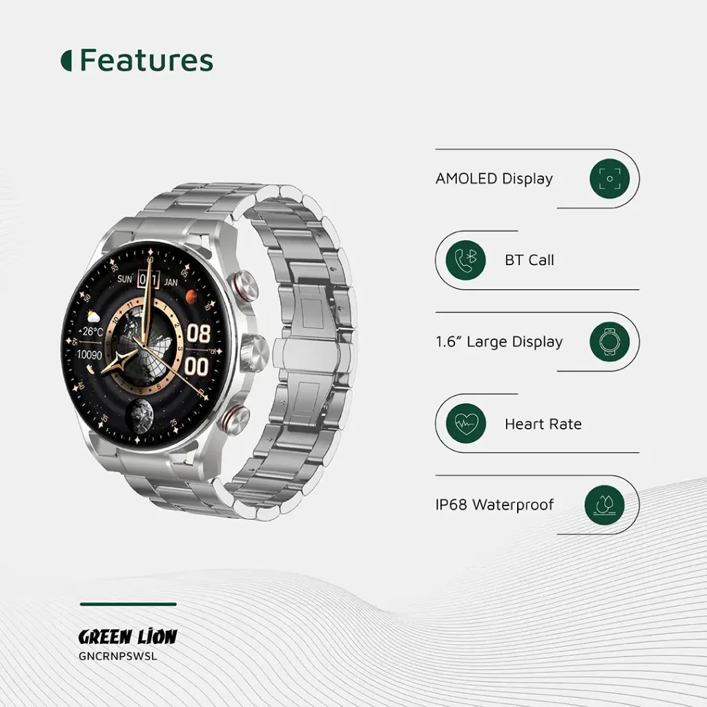 Green Lion Chrono Pro Smart Watch 8