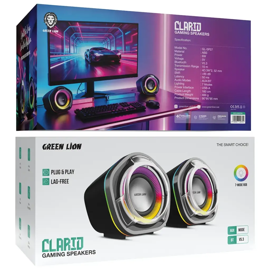 Green Lion Clario Gaming Speakers 2