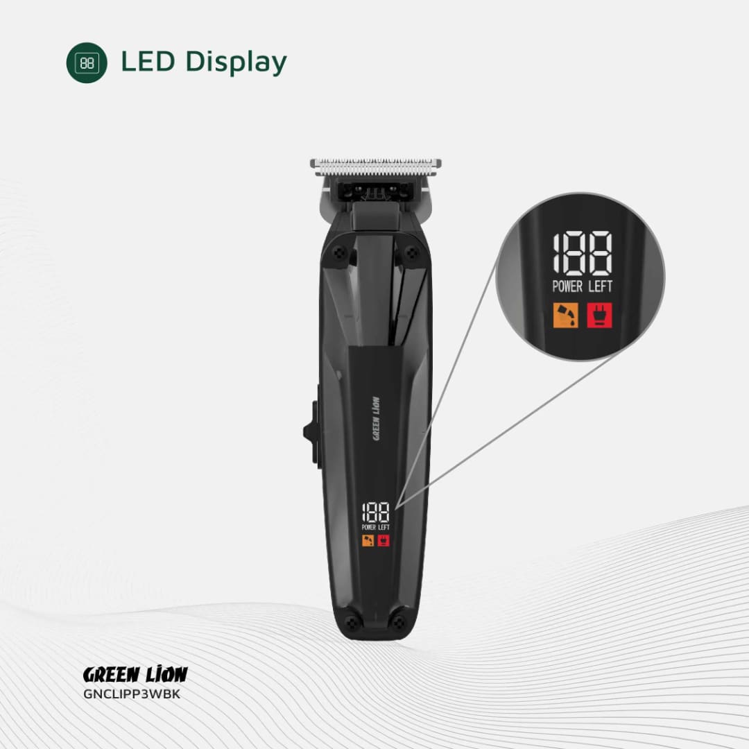 Green Lion Clip Master Professional Hair Clipper 4