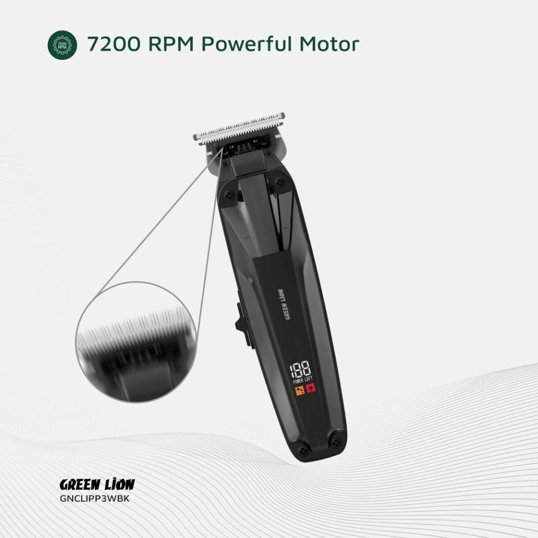 Green Lion Clip Master Professional Hair Clipper 8