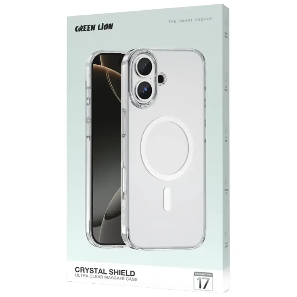Green Lion Crystal Shield Ultra Clear MagSafe Case - iPhone 17 2