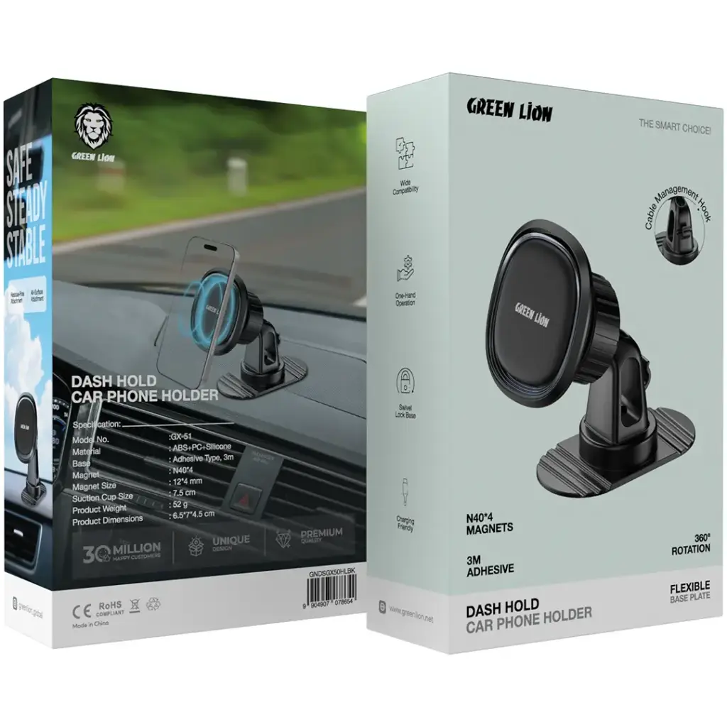 Green Lion Dash Hold Car Phone Holder 2