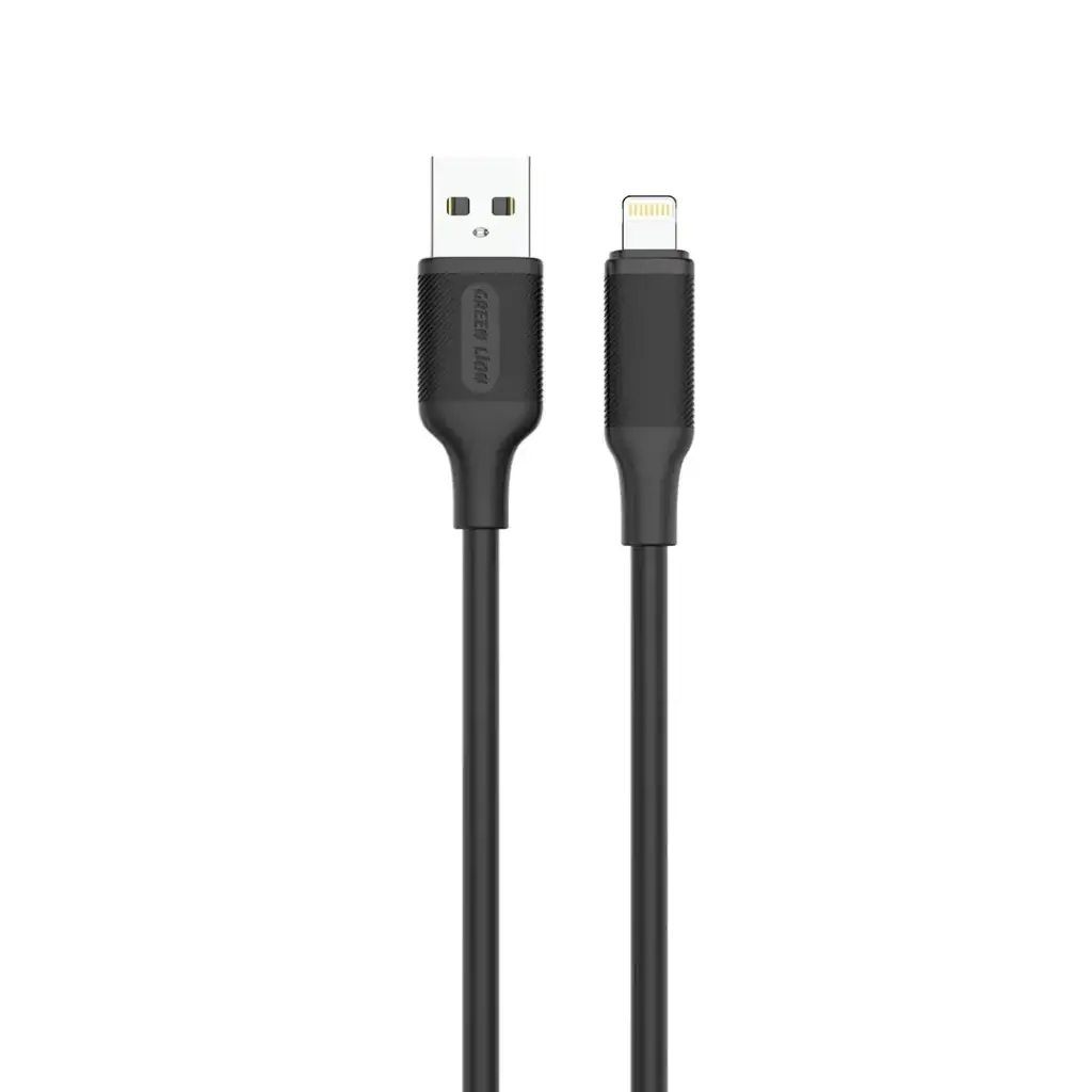 Green Lion Dual QC3.0 40W Car Charger with USB-A to Lightning Cable 1M 3