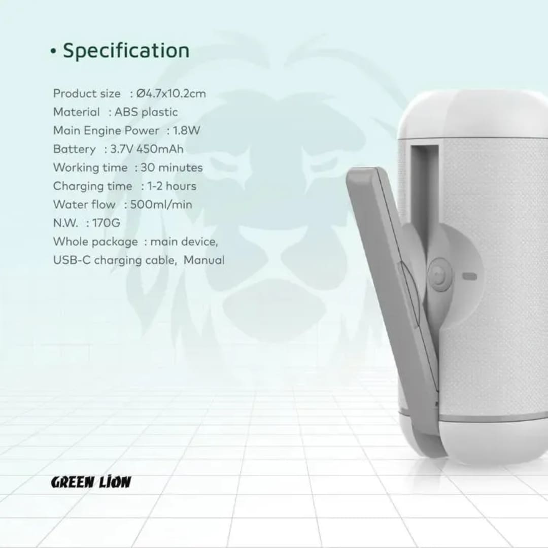 Green Lion Electric Pocket Bidet 4