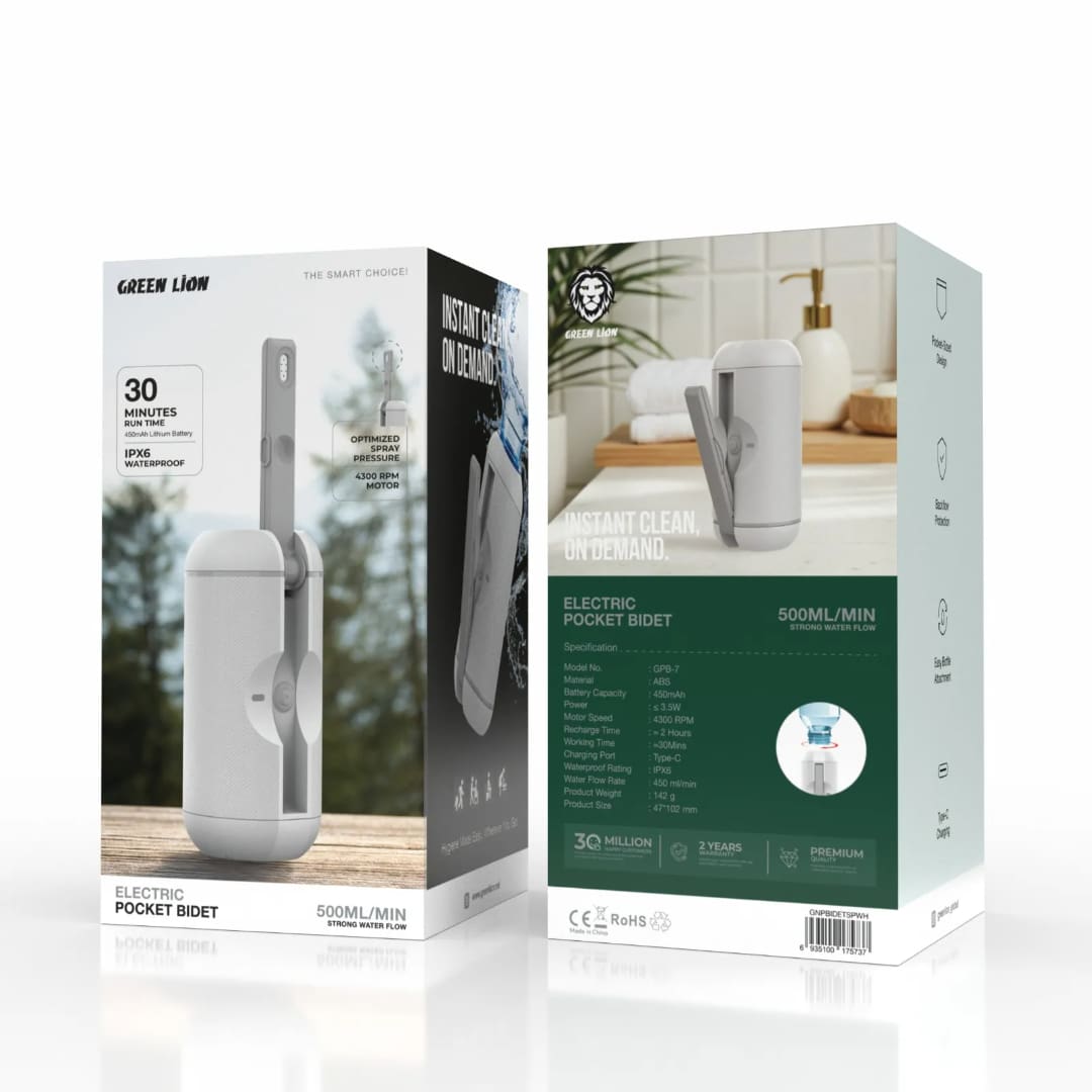Green Lion Electric Pocket Bidet 6