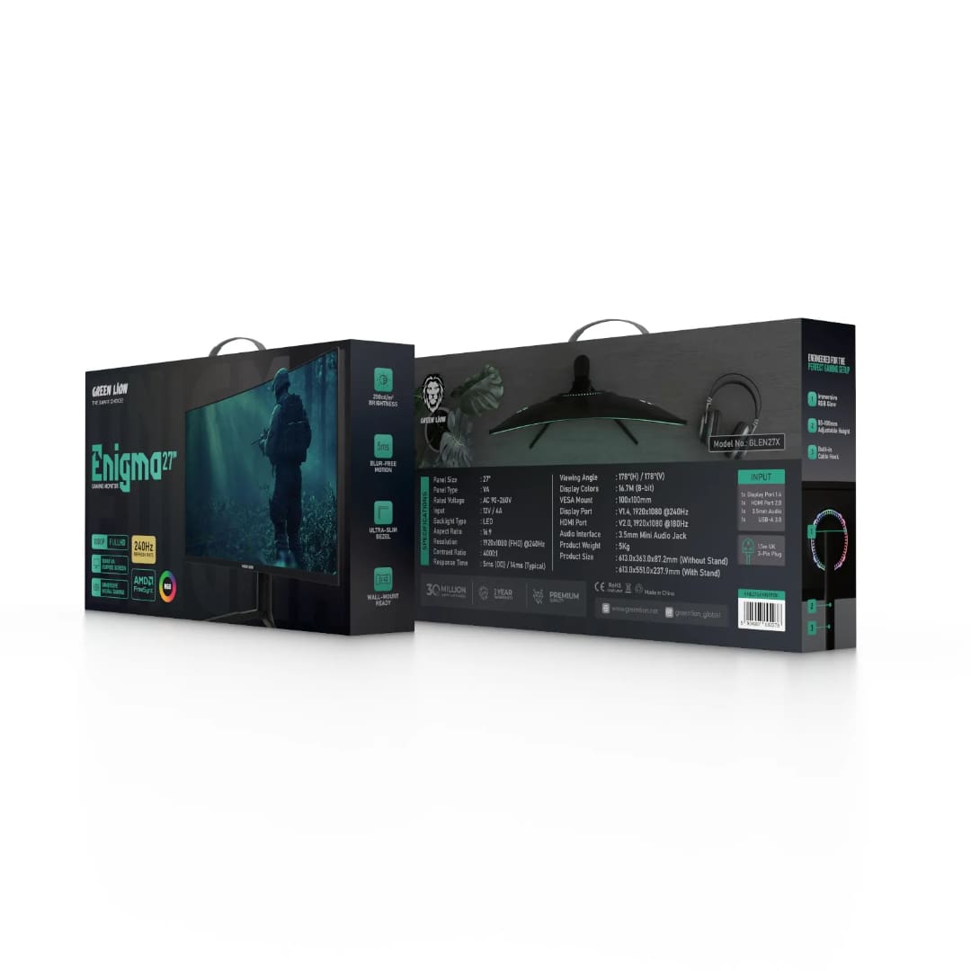 Green Lion ENGIMA 27'' Gaming Monitor 6