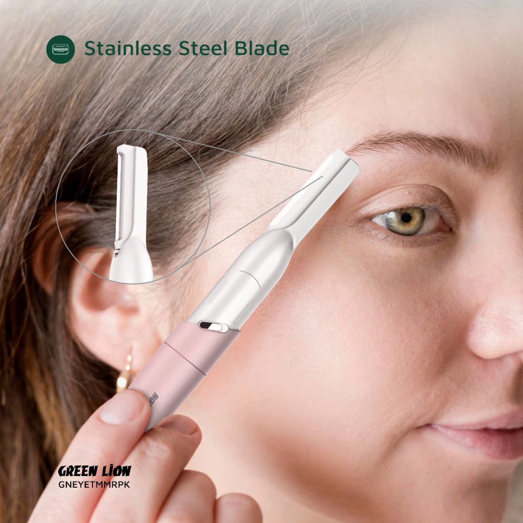 Green Lion Eyebrow Hair Trimmer 7