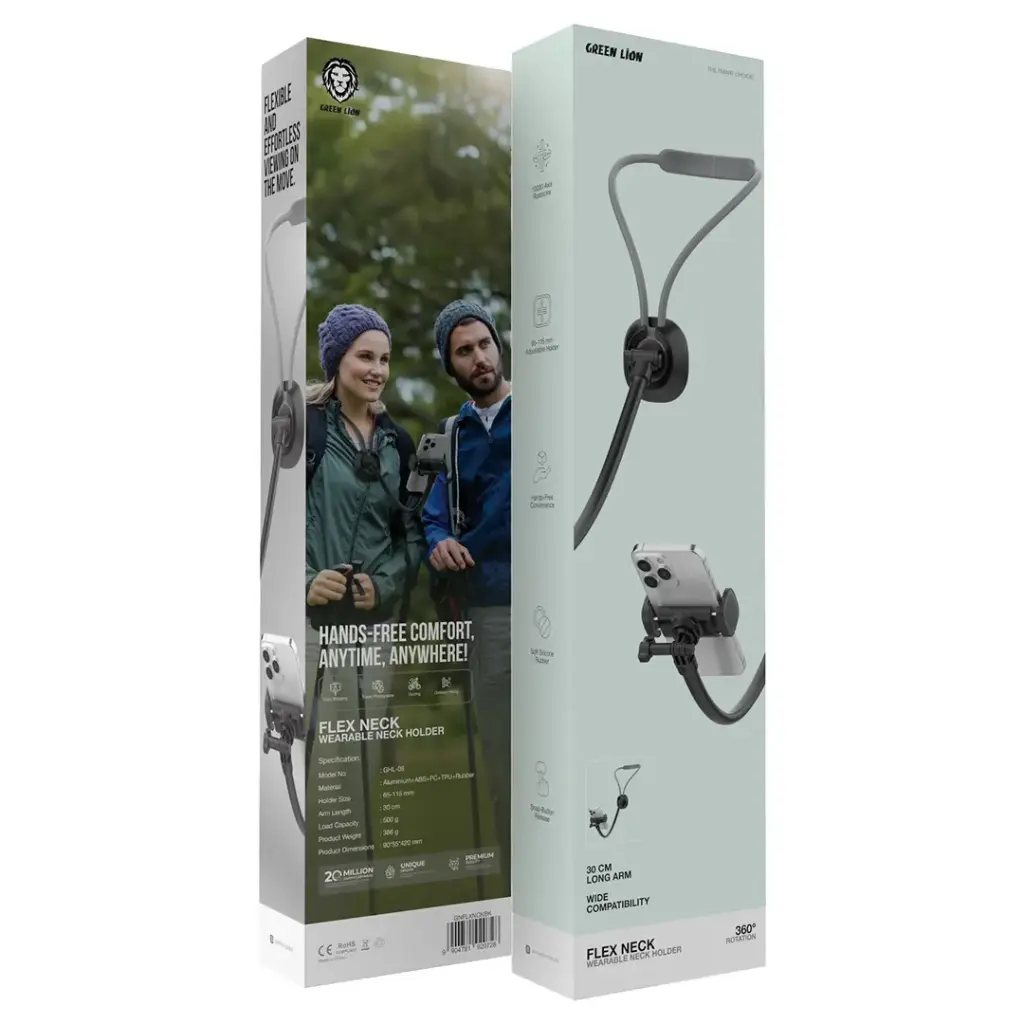 Green Lion Flex Neck Wearable Neck Holder 2