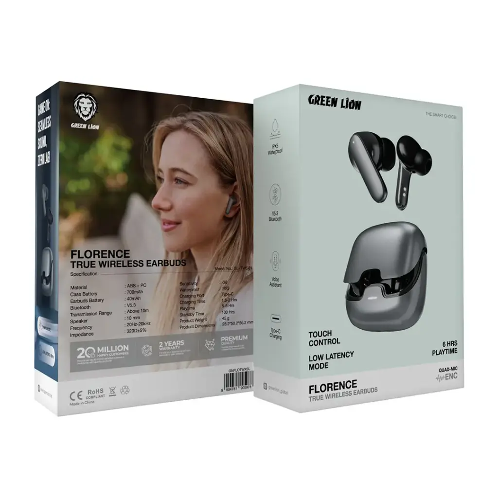 Green Lion Florence TWS True Wireless Earbuds 2