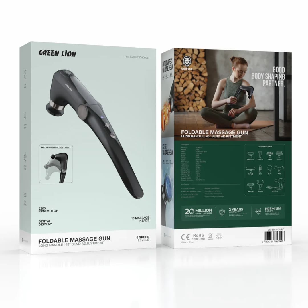 Green Lion Foldable Massage Gun 2