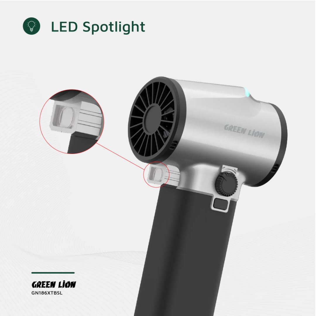 Green Lion Portable Handheld Fan 7