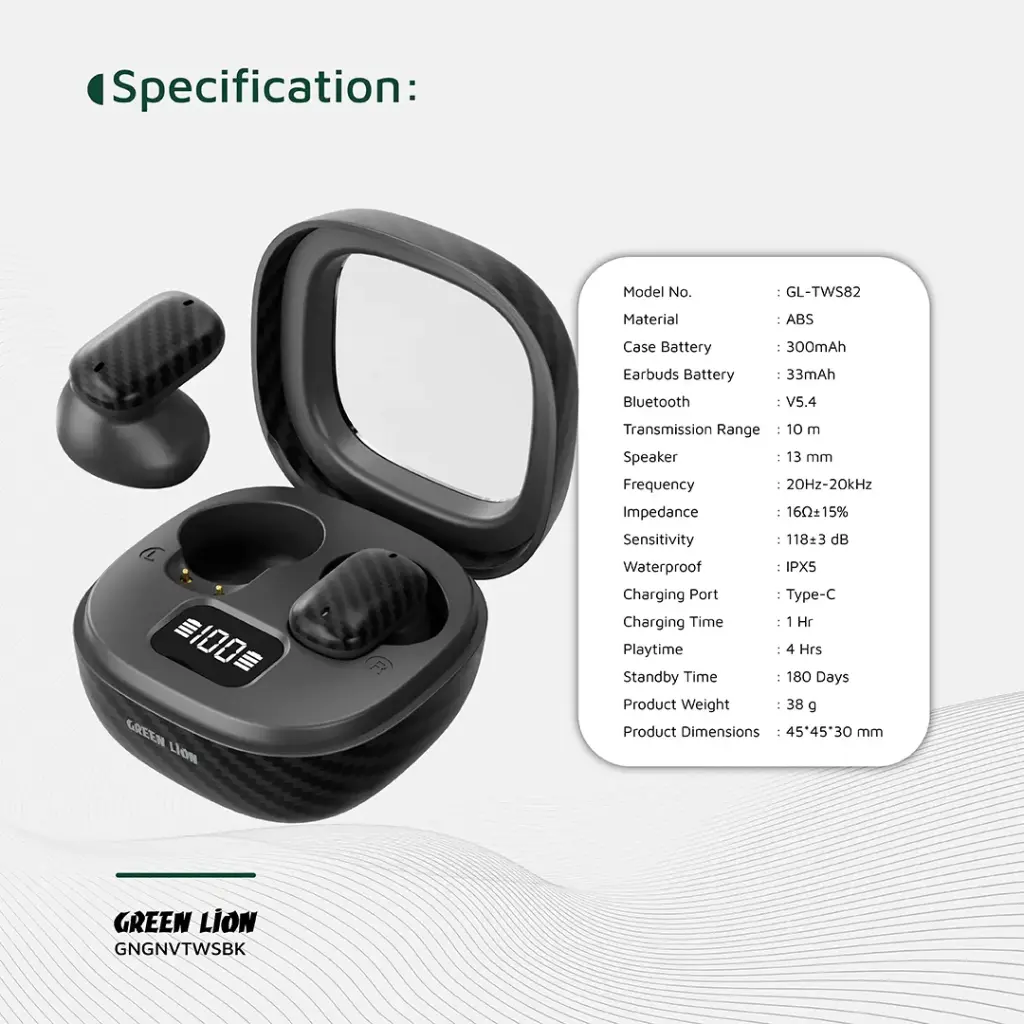 Green Lion Geneva True Wireless Earbuds 7