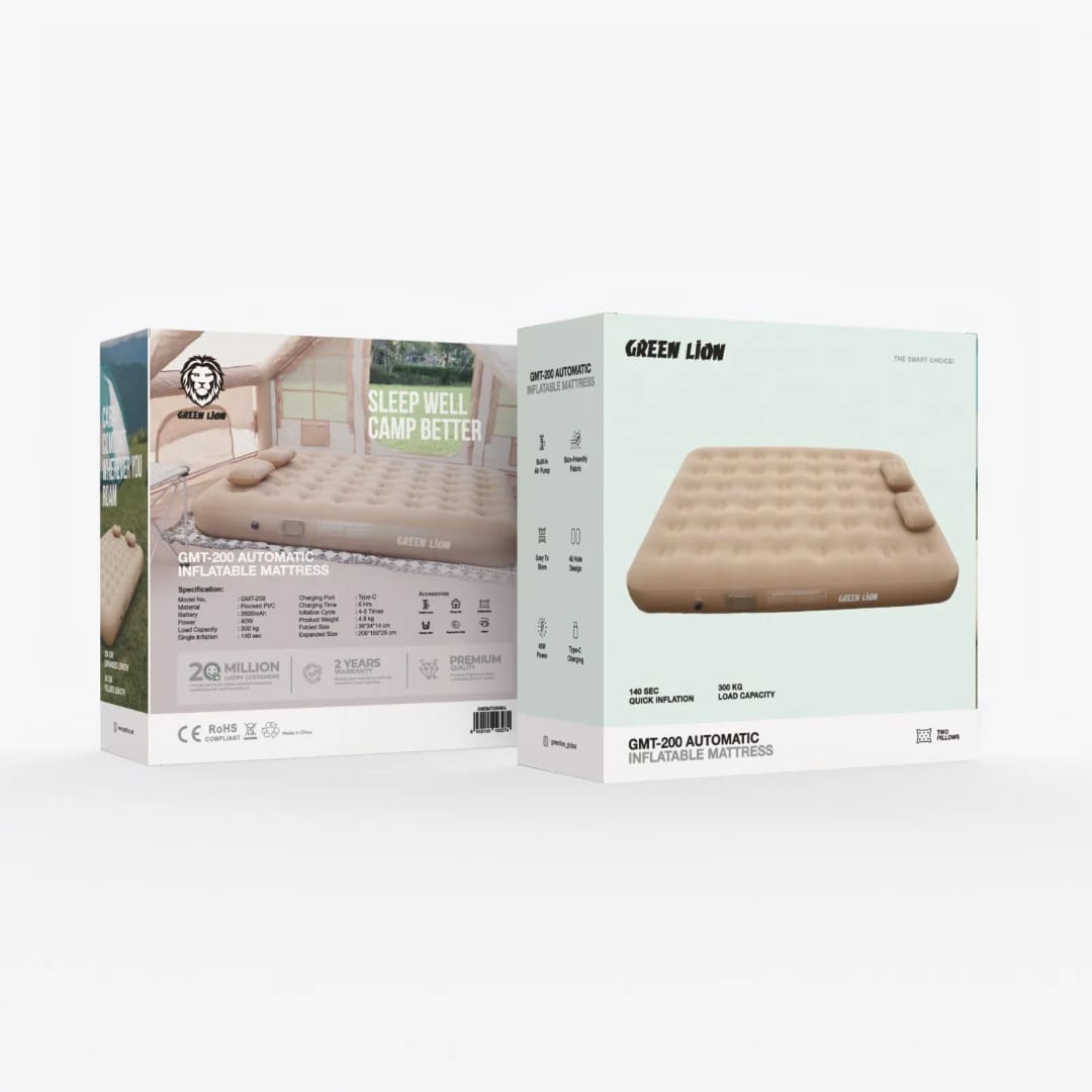Green Lion GMT-200 Automatic Inflatable Mattress 2