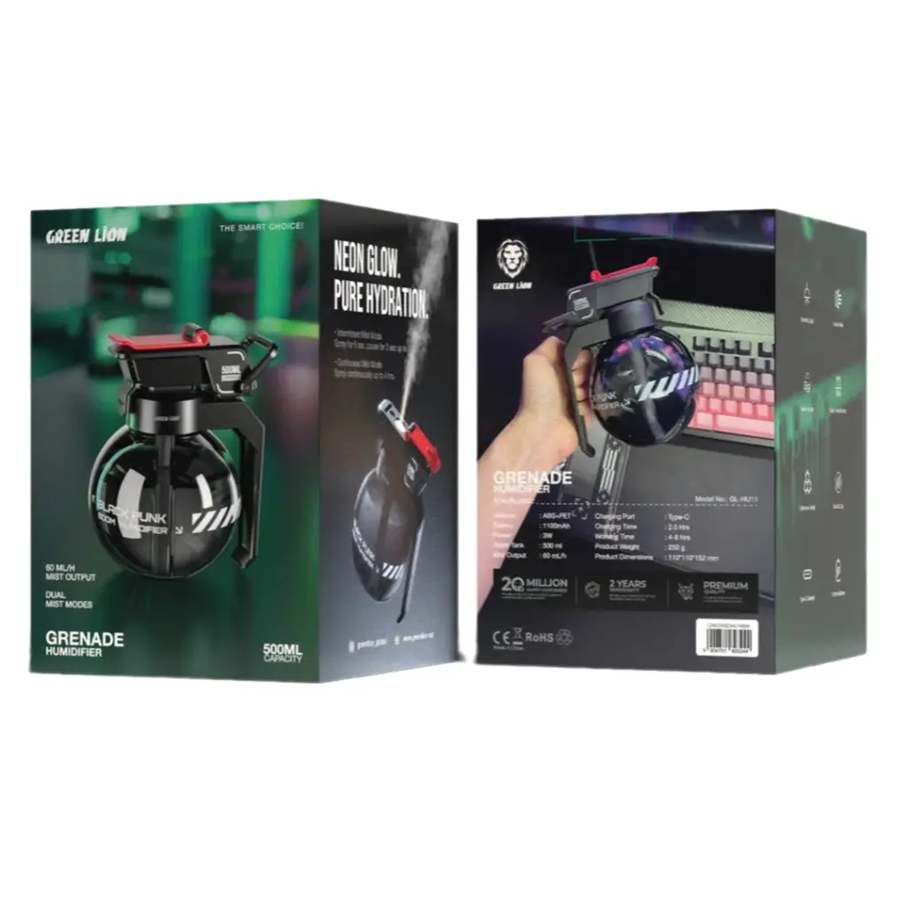 Green Lion Grenade Humidifier 500mL 2