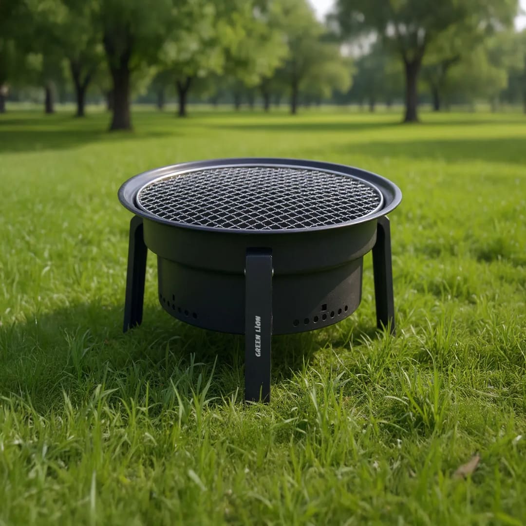 Green Lion Grill Sphere Foldable BBQ Grill 2