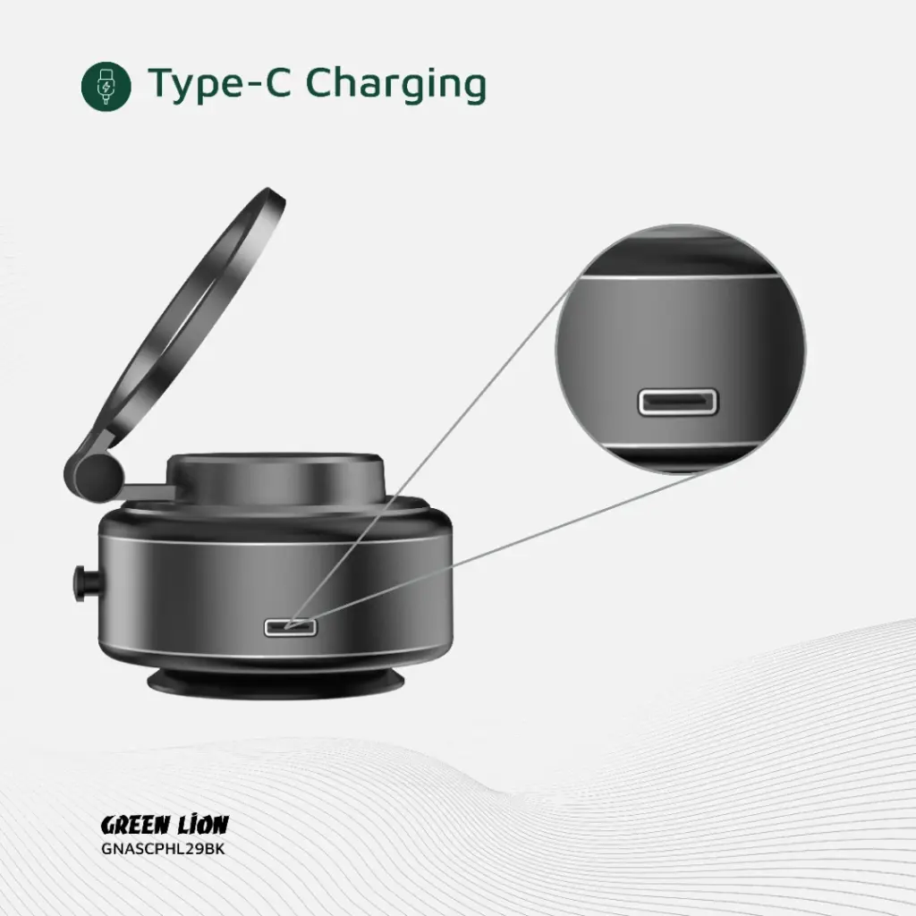 Green Lion GX-29 Auto Suction Phone Holder 3