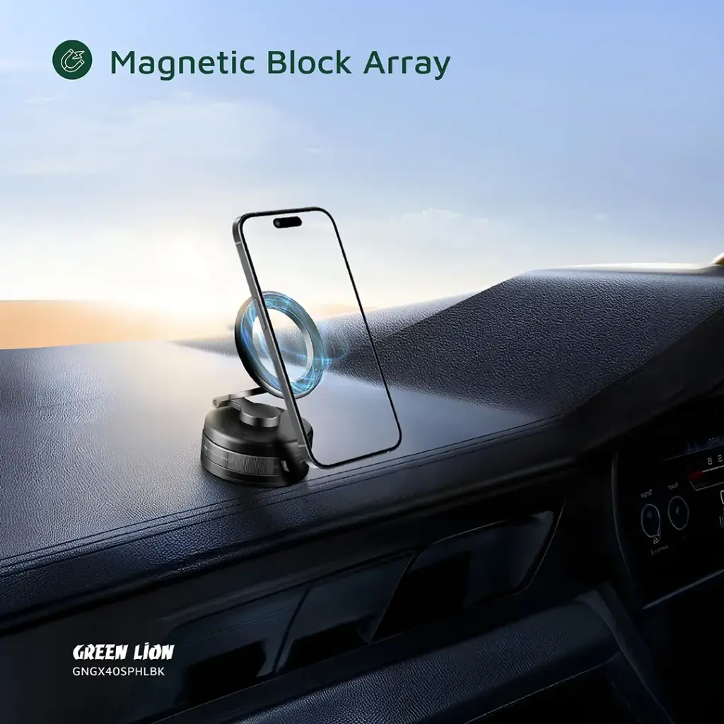 Green Lion GX-40 MagSafe Suction Phone Holder 4